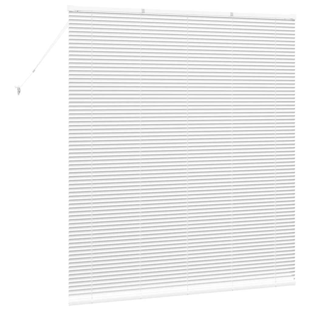 Persienner Hvid 175 x 160 cm Aluminium