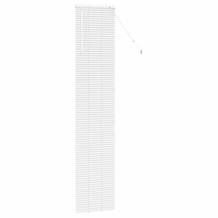 Persienner Hvid 220 x 45 cm Aluminium