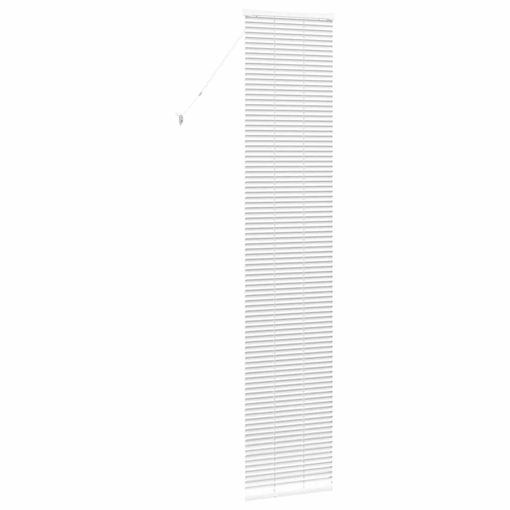 Persienner Hvid 220 x 45 cm Aluminium