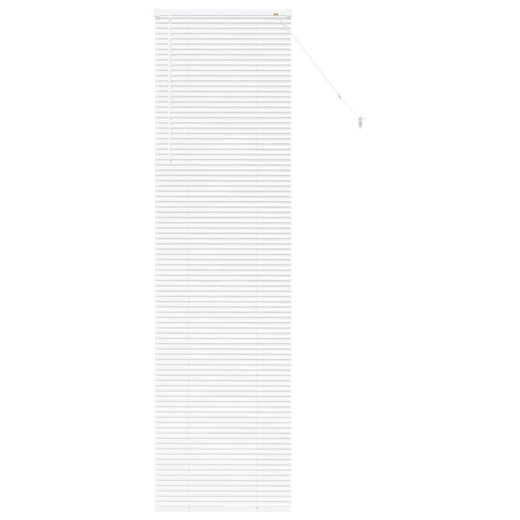 Persienner Hvid 220 x 65 cm Aluminium