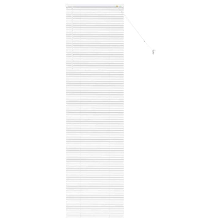 Persienner Hvid 220 x 65 cm Aluminium