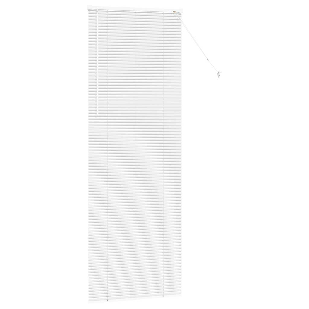Persienner Hvid 220 x 75 cm Aluminium