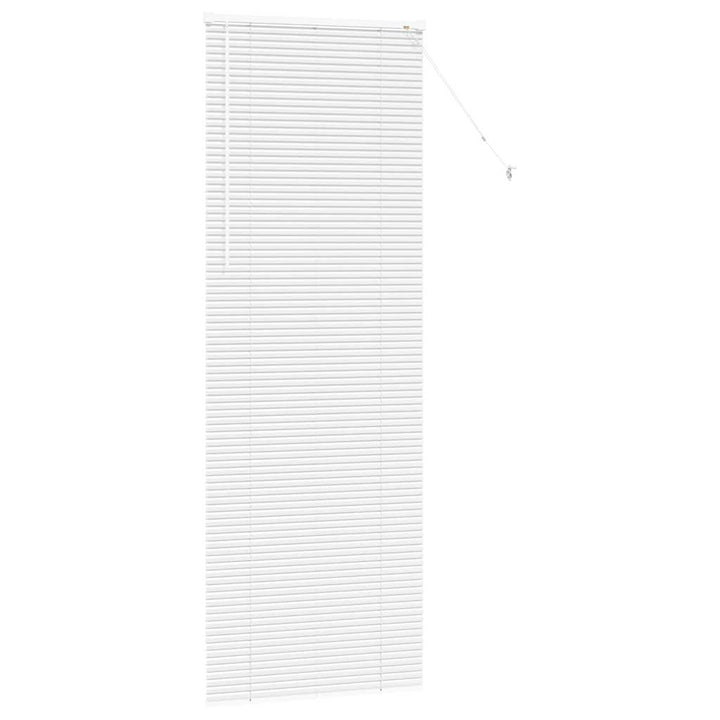 Persienner Hvid 220 x 75 cm Aluminium