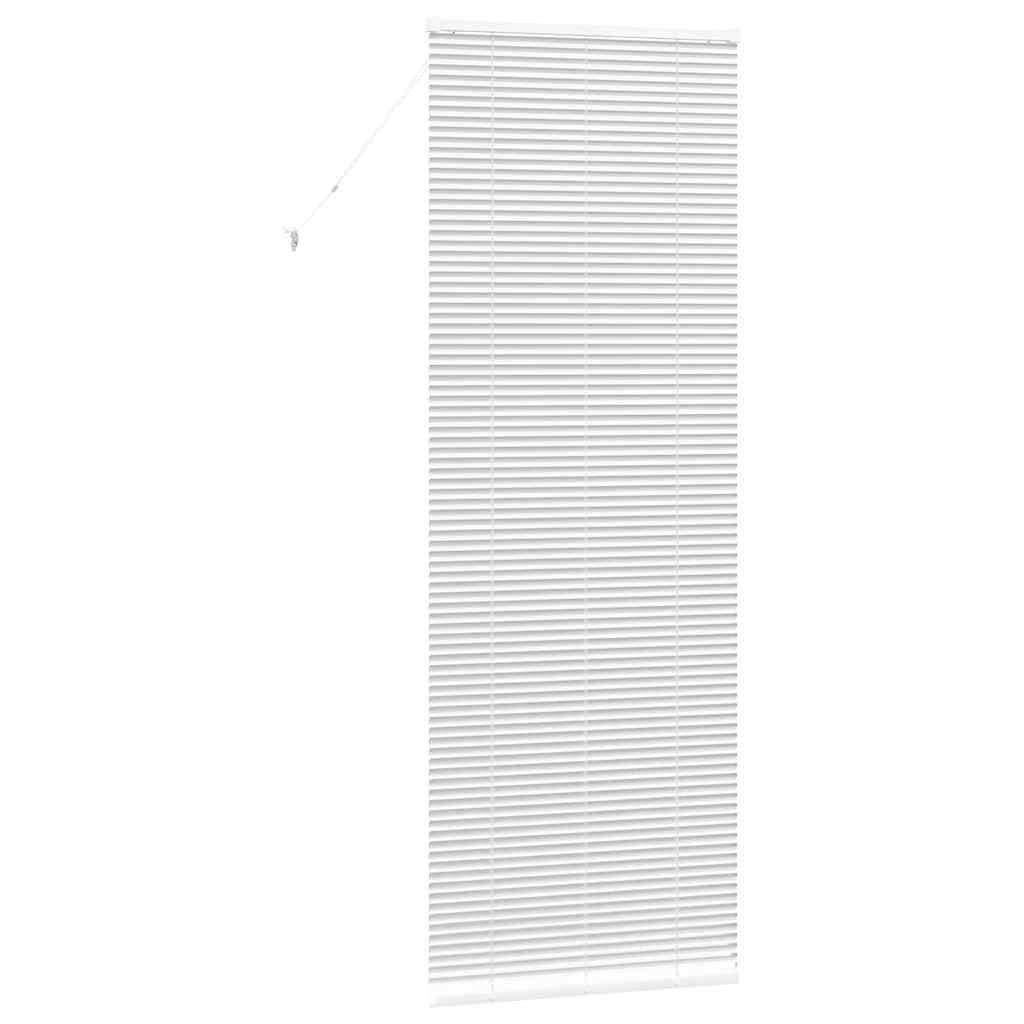 Persienner Hvid 220 x 75 cm Aluminium