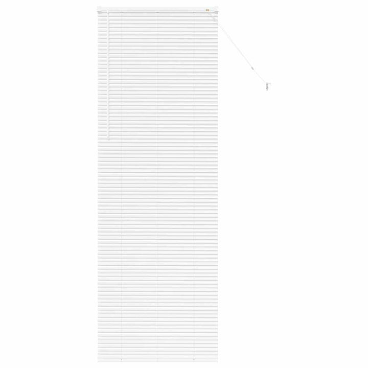 Persienner Hvid 220 x 75 cm Aluminium