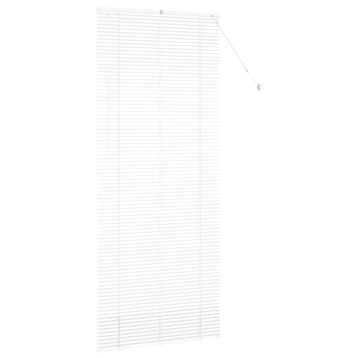 Persienner Hvid 220 x 85 cm Aluminium
