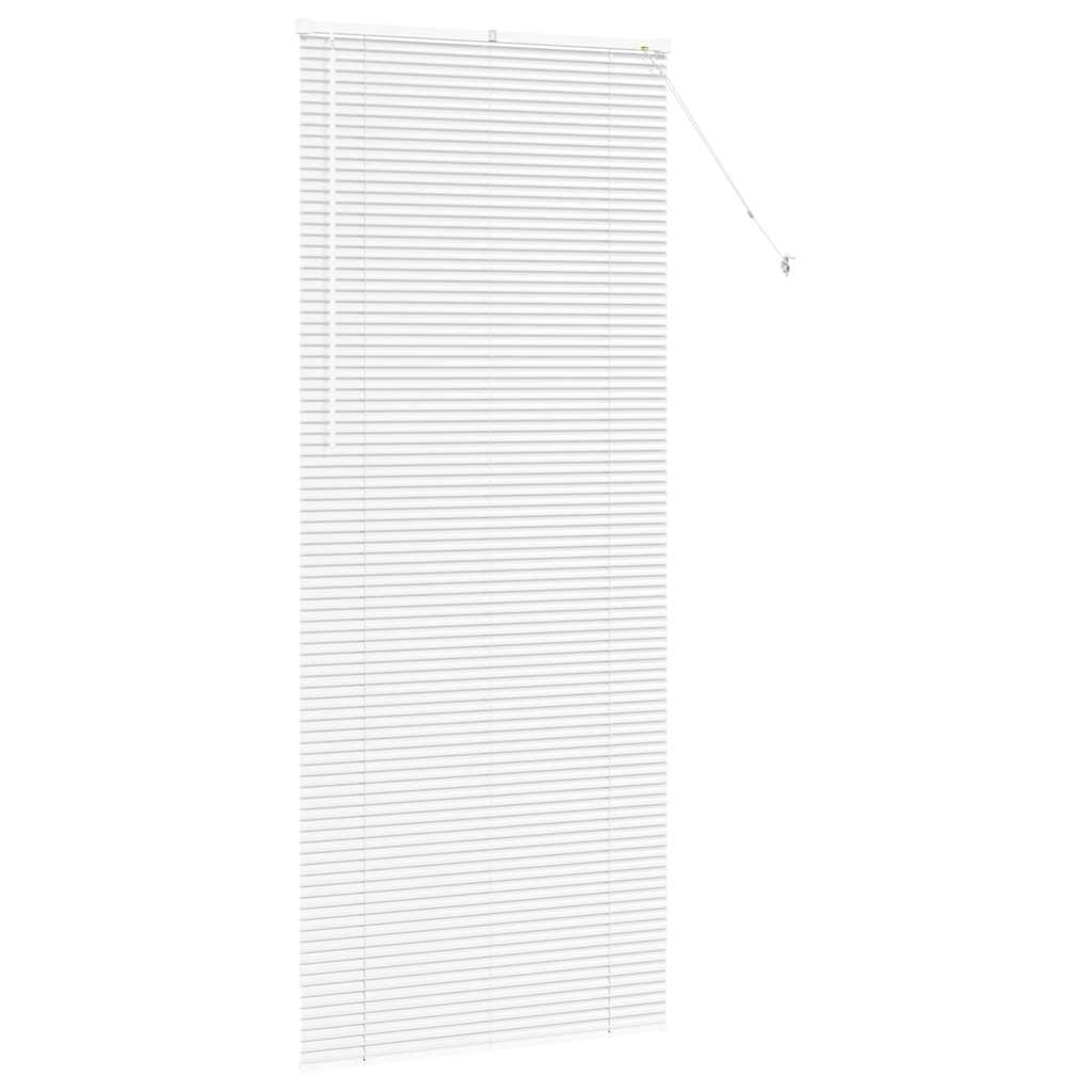 Persienner Hvid 220 x 90 cm Aluminium