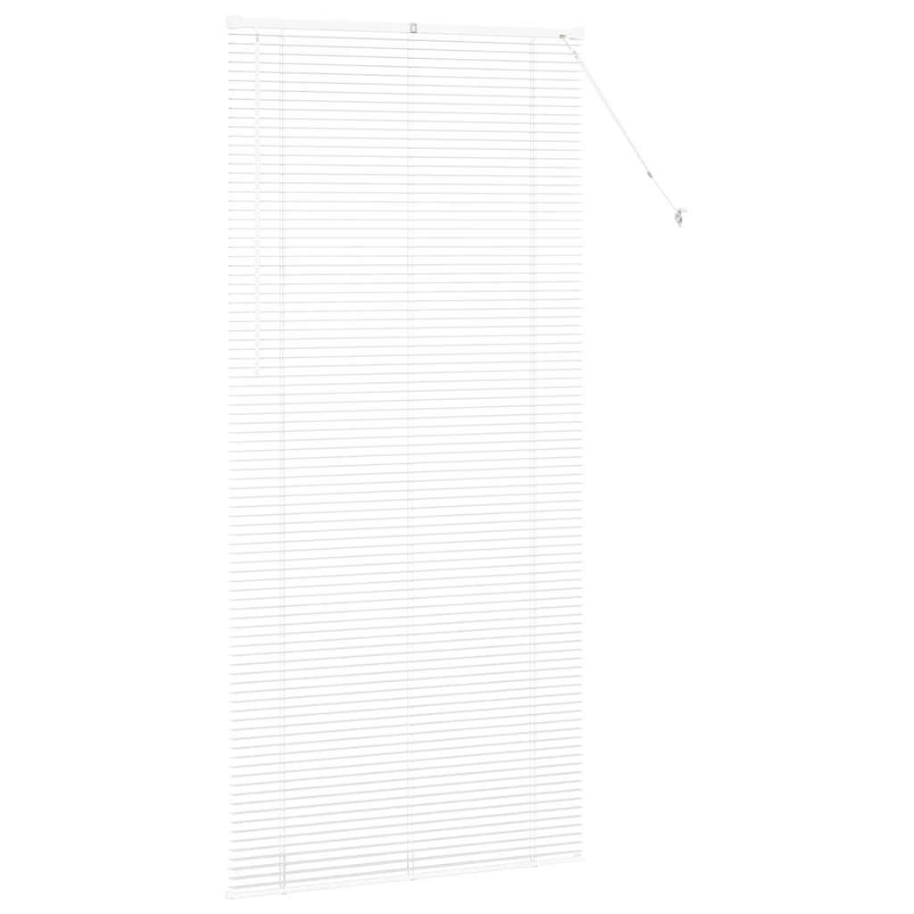 Persienner Hvid 220 x 100 cm Aluminium