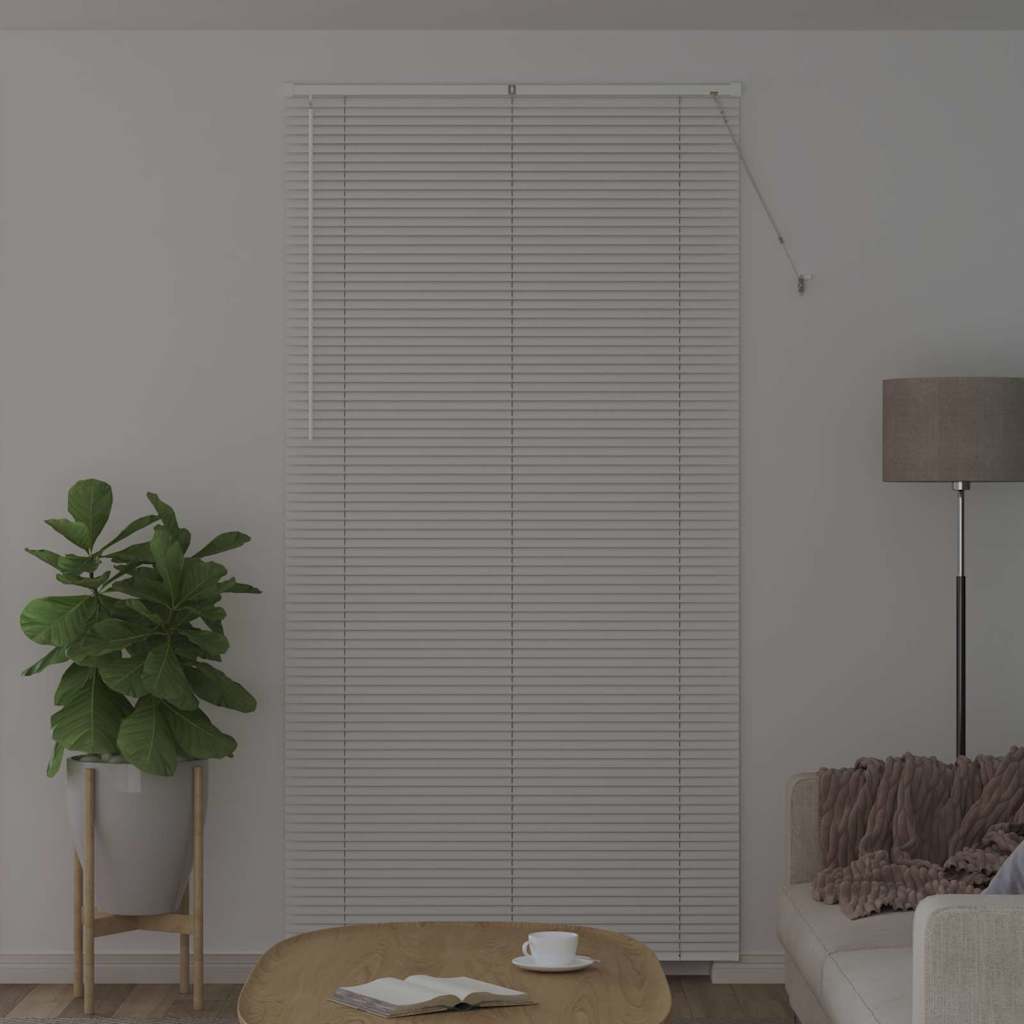 Persienner Hvid 220 x 115 cm Aluminium