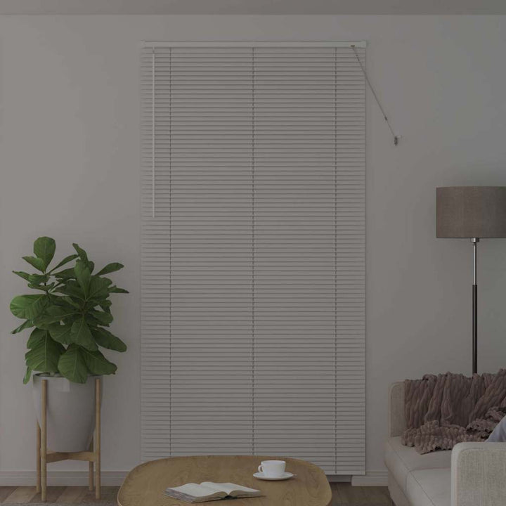 Persienner Hvid 220 x 120 cm Aluminium