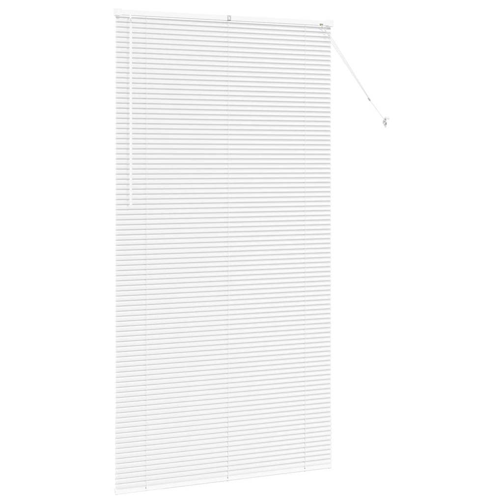 Persienner Hvid 220 x 120 cm Aluminium