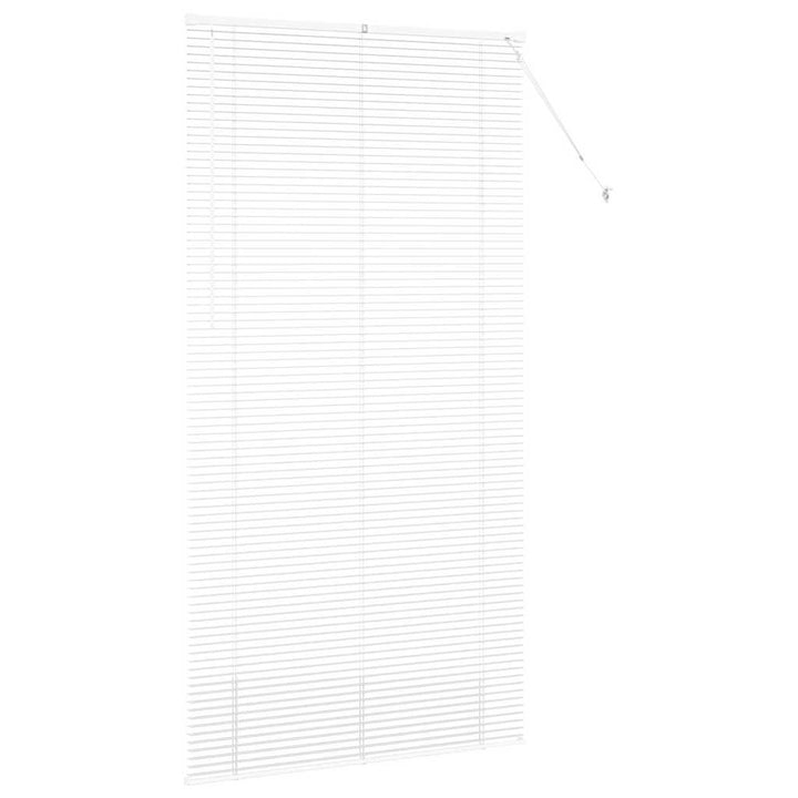 Persienner Hvid 220 x 120 cm Aluminium