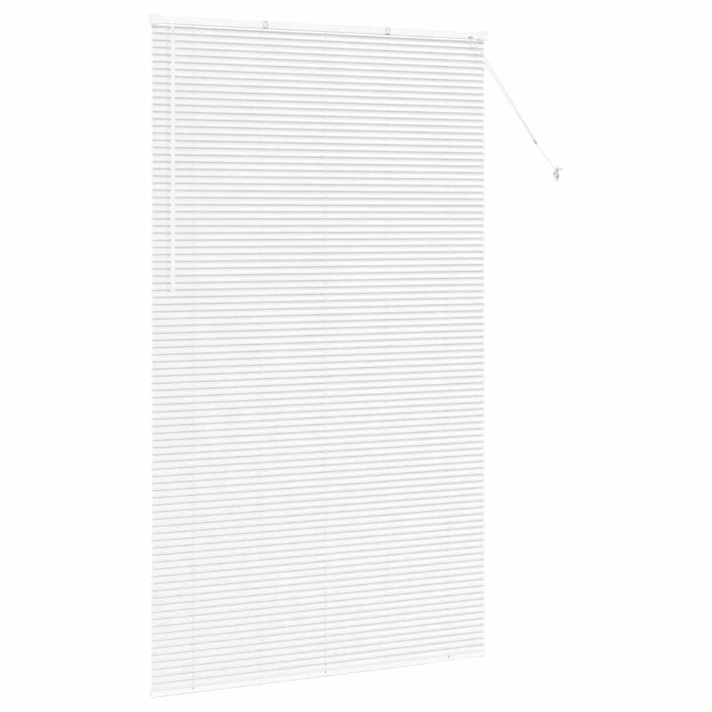 Persienner Hvid 220 x 130 cm Aluminium