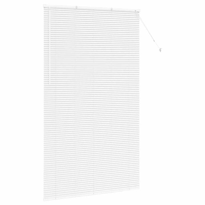 Persienner Hvid 220 x 130 cm Aluminium