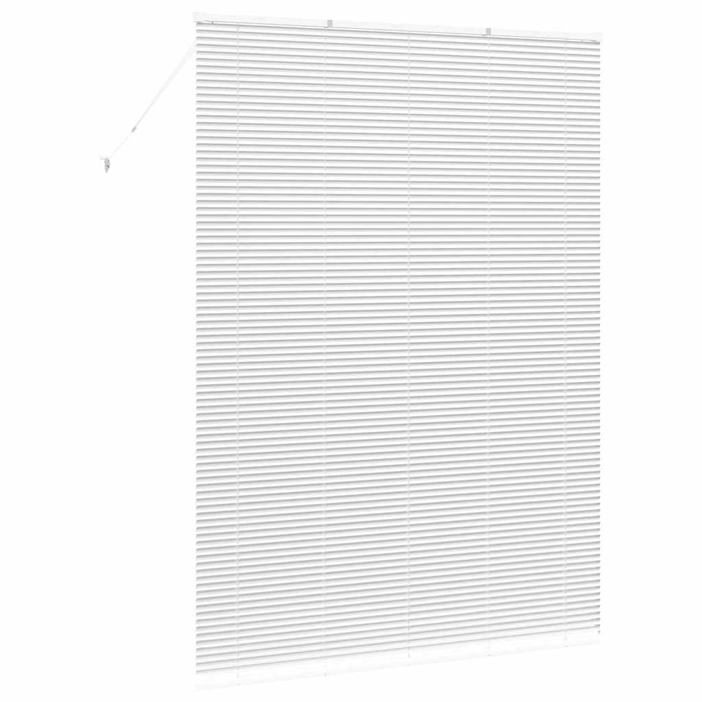 Persienner Hvid 220 x 160 cm Aluminium