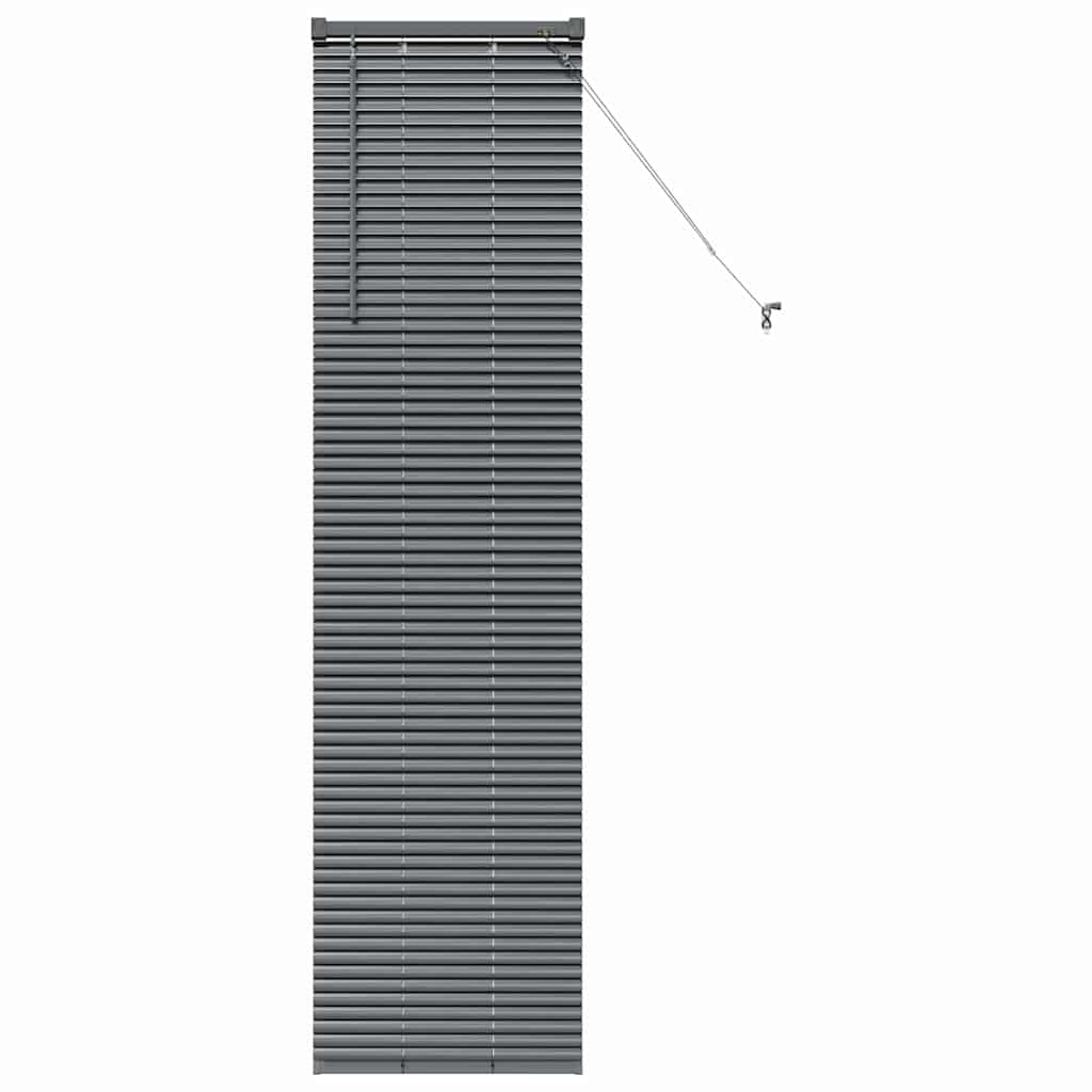 Persienner Mørkegrå 175 x 50 cm Aluminium