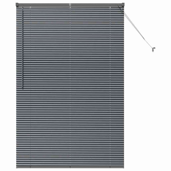 Persienner Mørkegrå 175 x 110 cm 25 mm Aluminium