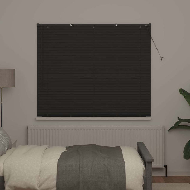 Persienner Mørkegrå 175 x 155 cm Aluminium