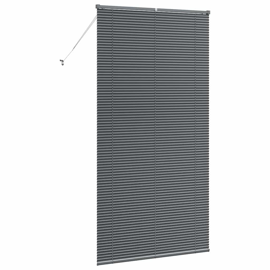 Persienner Mørkegrå 220 x 120 cm Aluminium