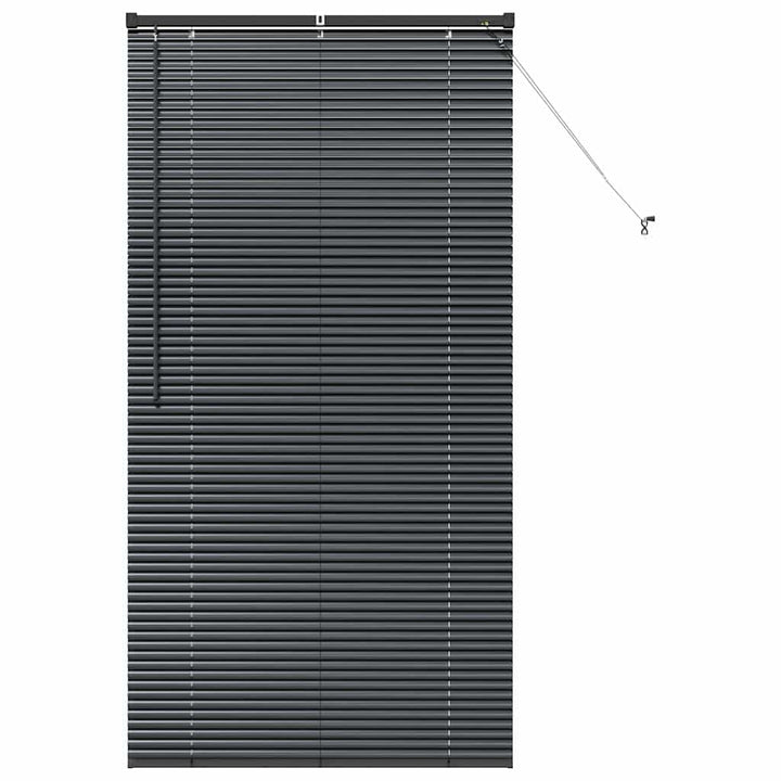 Persienner Sort 175 x 90 cm Aluminium