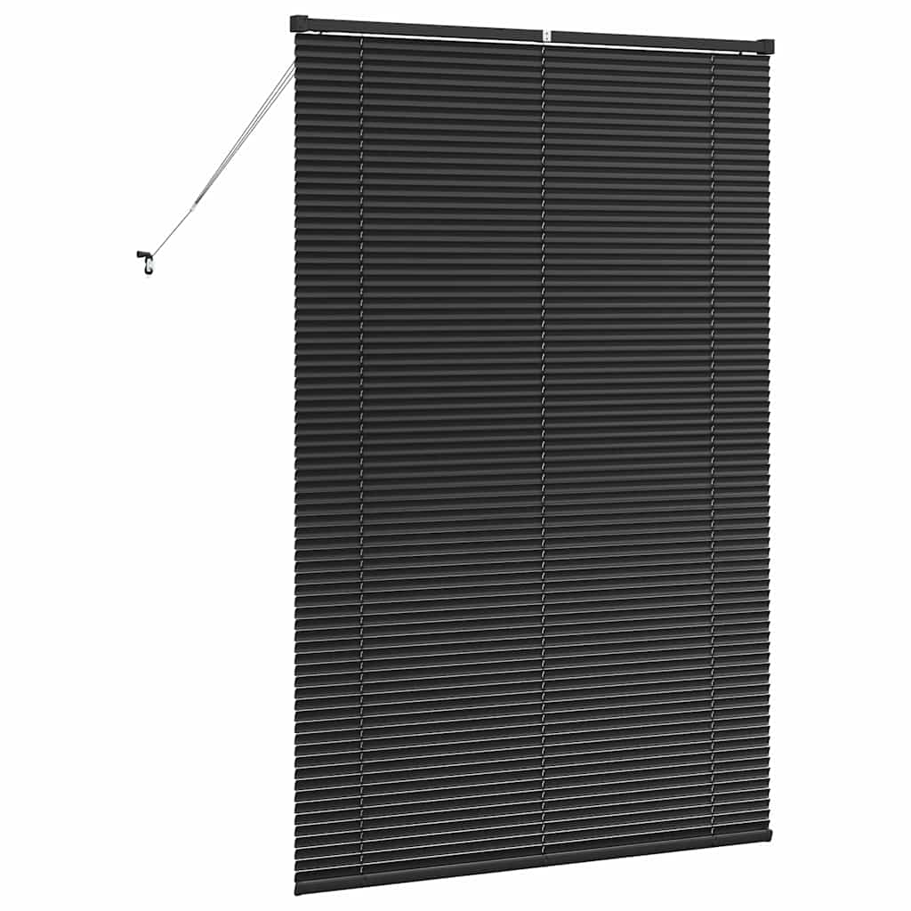 Persienner Sort 175 x 110 cm Aluminium