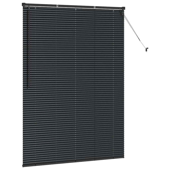 Persienner Sort 175 x 135 cm Aluminium