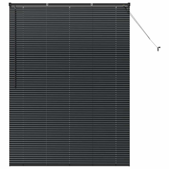 Persienner Sort 175 x 135 cm Aluminium