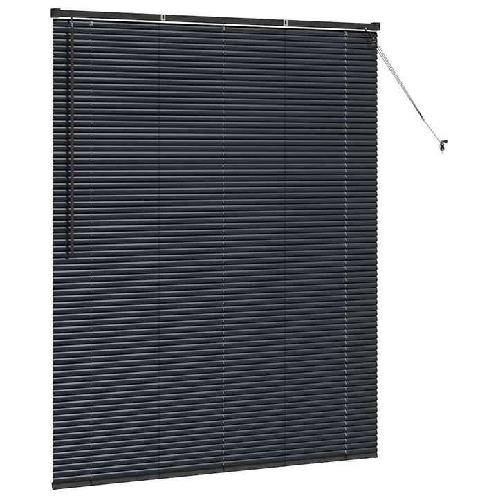 Persienner Sort 175 x 140 cm Aluminium