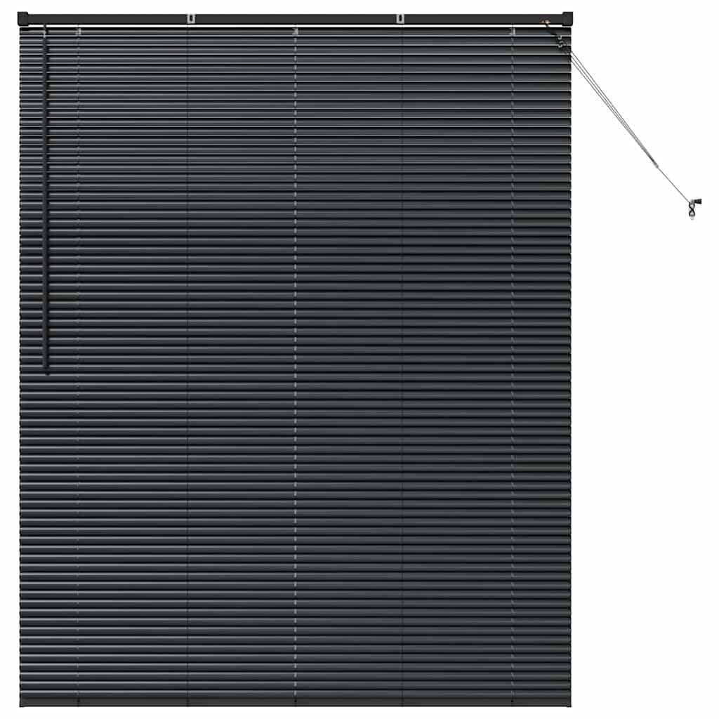 Persienner Sort 175 x 140 cm Aluminium