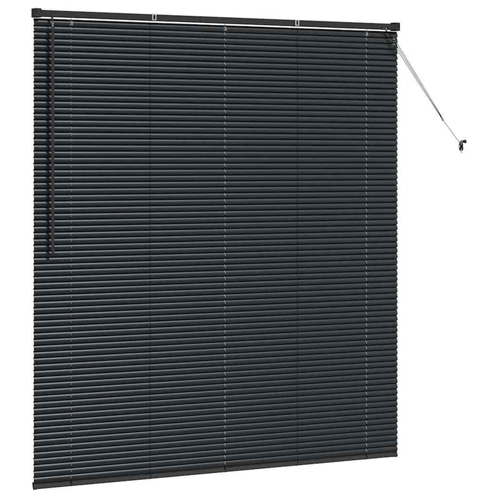 Persienner Sort 175 x 155 cm Aluminium