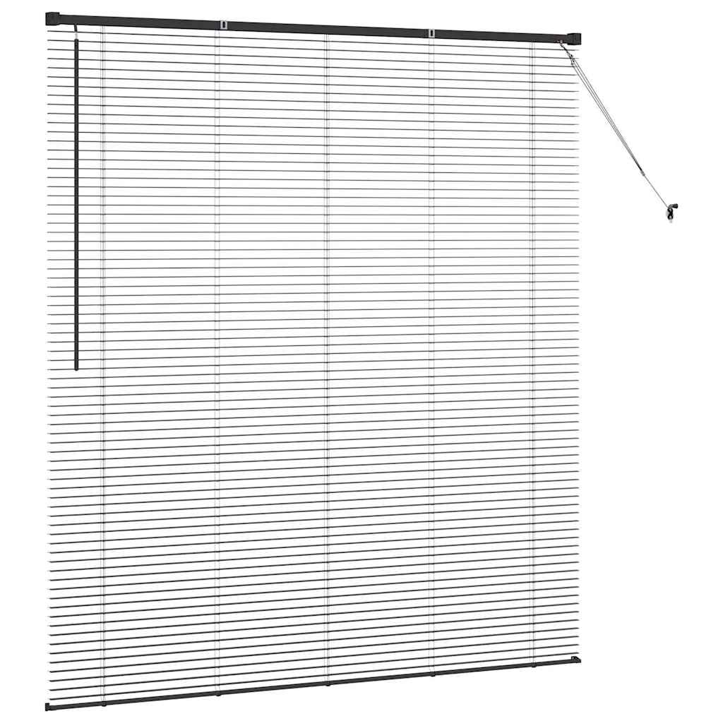 Persienner Sort 175 x 155 cm Aluminium