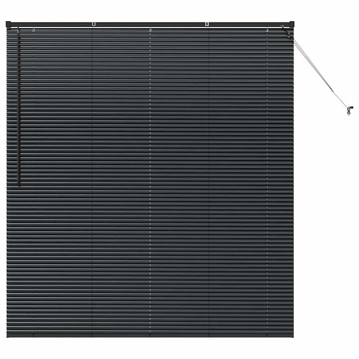 Persienner Sort 175 x 155 cm Aluminium