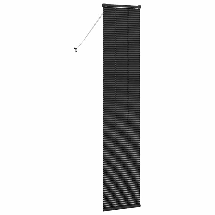 Persienner Sort 220 x 45 cm Aluminium