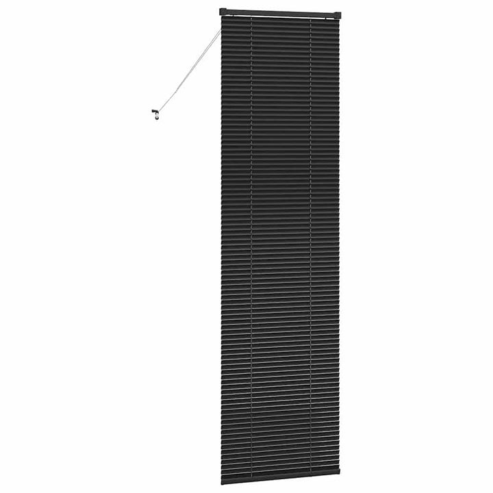 Persienner Sort 220 x 55 cm Aluminium