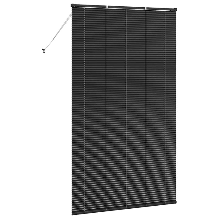 Persienner Sort 220 x 130 cm Aluminium