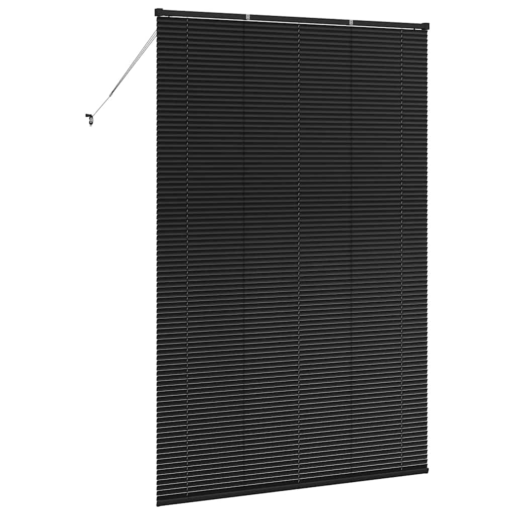 Persienner Sort 220 x 140 cm Aluminium