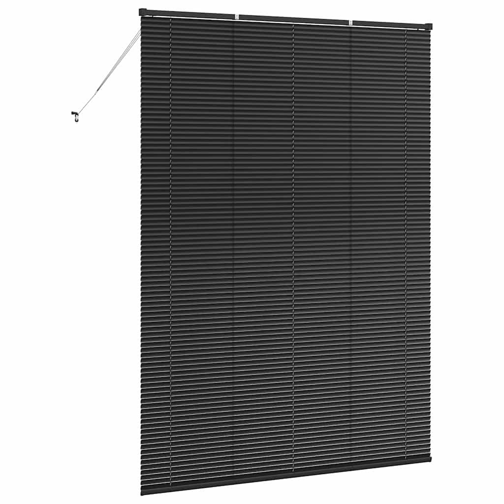 Persienner Sort 220 x 155 cm Aluminium