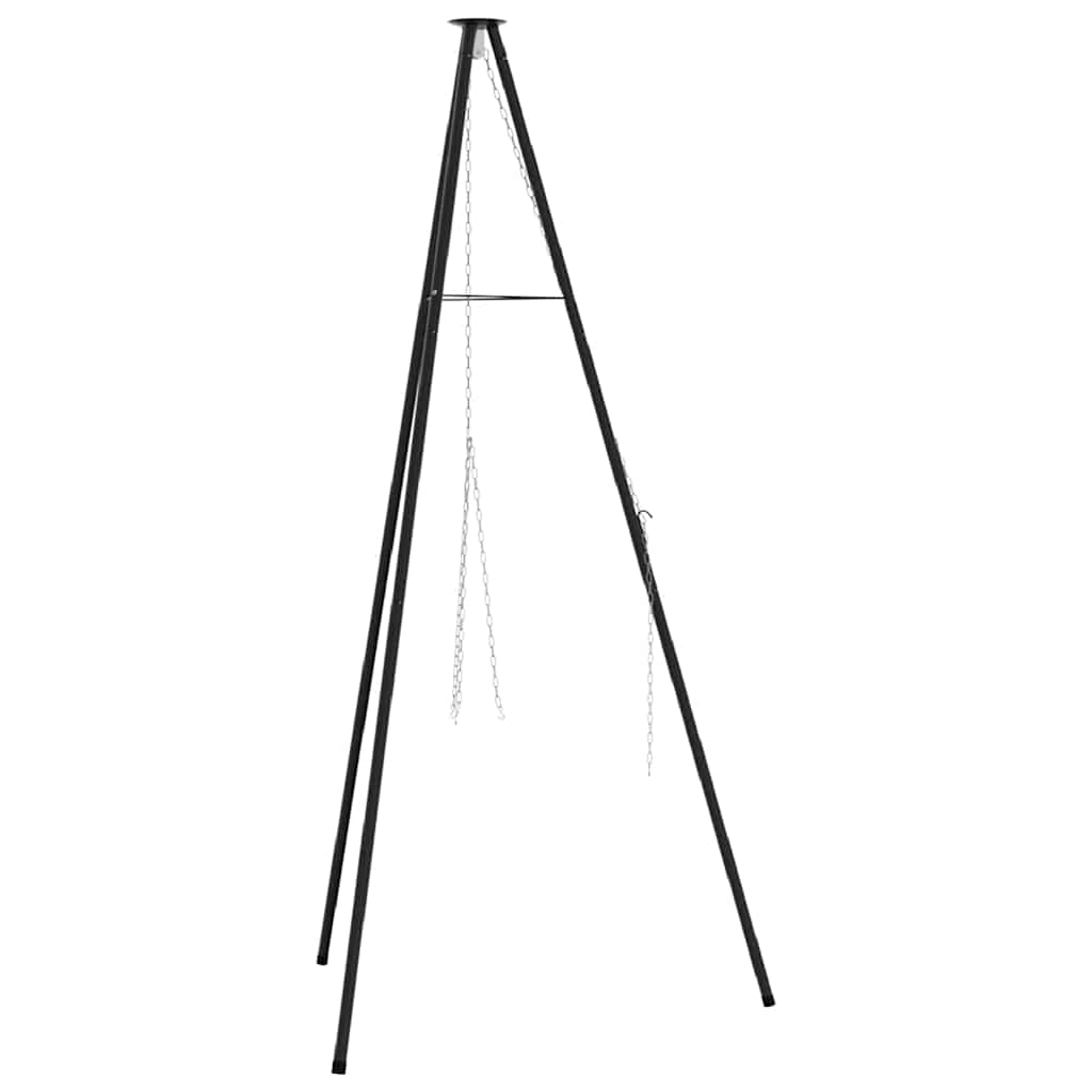 Bål tripod Sort 92 x 92 x 191,5 cm Stål