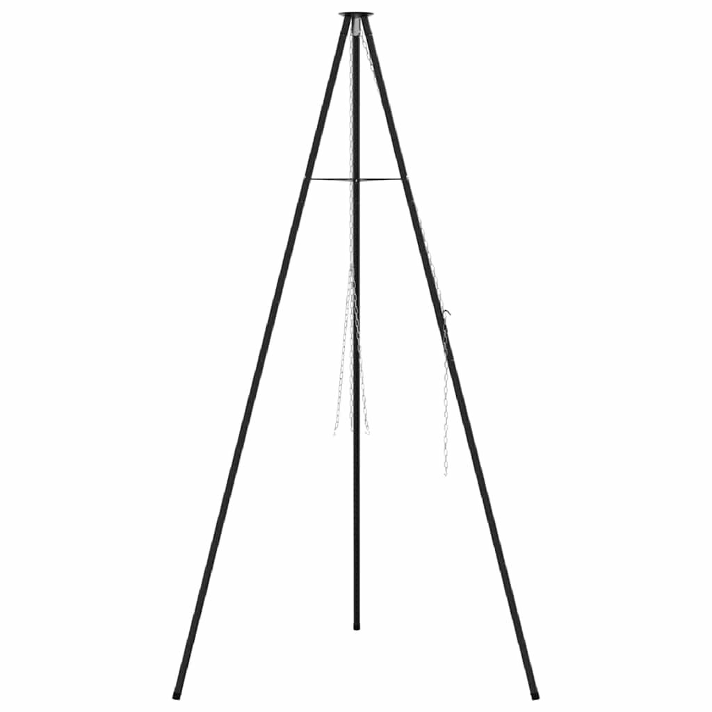 Bål tripod Sort 92 x 92 x 191,5 cm Stål
