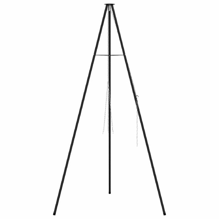 Bål tripod Sort 92 x 92 x 191,5 cm Stål