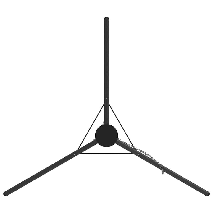 Bål tripod Sort 92 x 92 x 191,5 cm Stål
