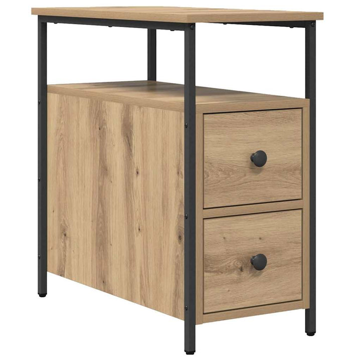 Natskab med skuffe artisan eg 30 x 60 x 60 cm Konstrueret træ