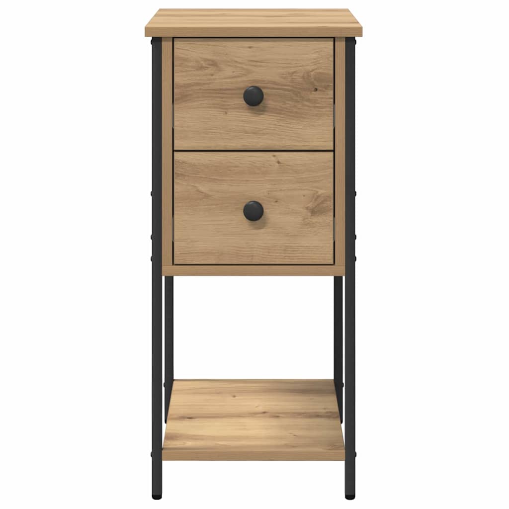 Natskab med skuffe artisan eg 32 x 42 x 70 cm Konstrueret træ