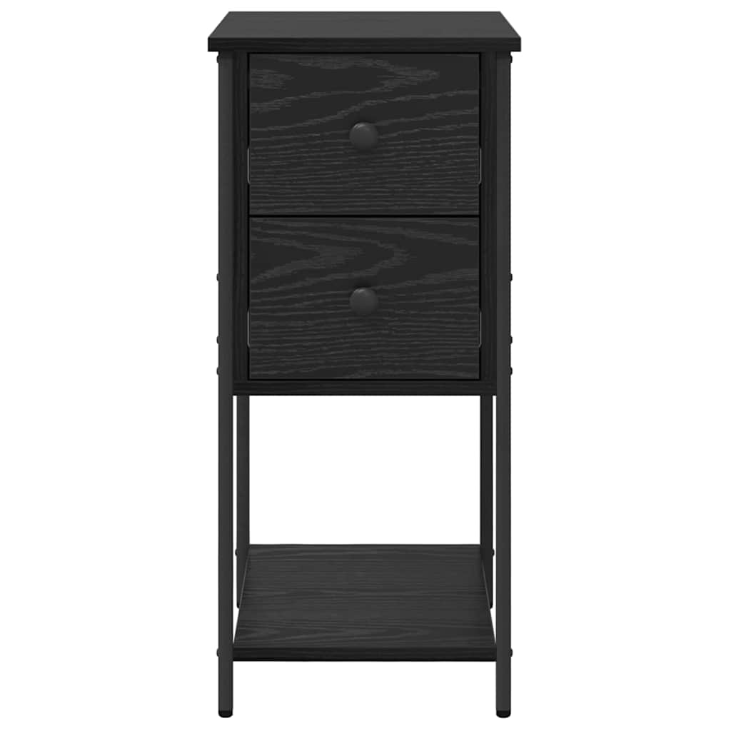 Natskab Sort eg 32 x 42 x 70 cm Konstrueret træ