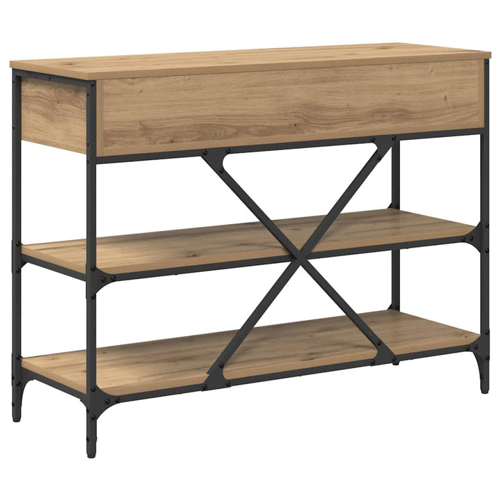 Konsolbord Brun 100 x 34,5 x 75 cm træ