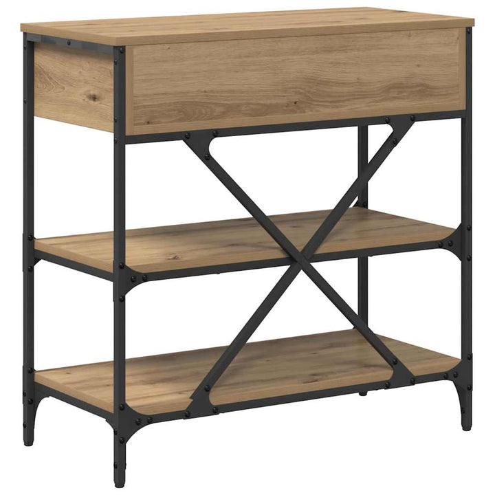 Konsolbord Brun 75 x 34,5 x 75 cm træ