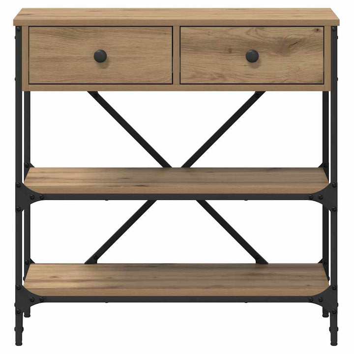 Konsolbord Brun 75 x 34,5 x 75 cm træ
