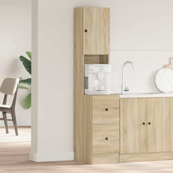 Køkkenskab Beige 35 x 50 x 180 cm Konstrueret træ