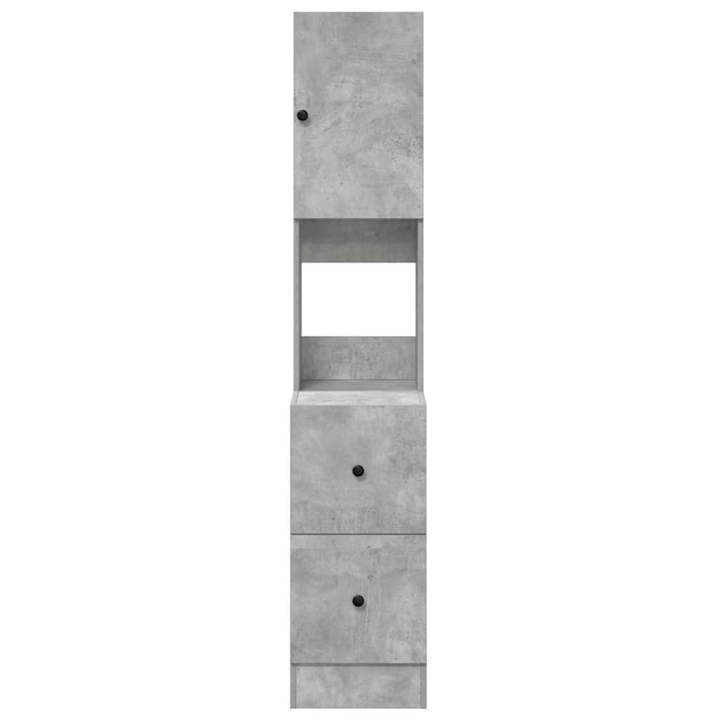 Køkkenskab Grå 35 x 50 x 180 cm Konstrueret træ