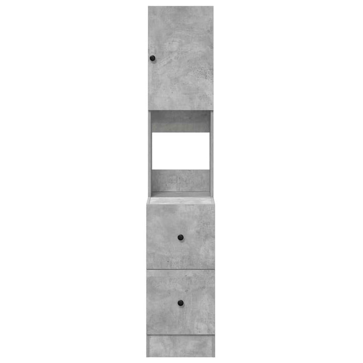 Køkkenskab Grå 35 x 50 x 180 cm Konstrueret træ